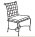 Florentine Side Chair - fabric ties - 22