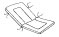 Highback Sofa Glider (Needs 2 Pieces) - fabric ties